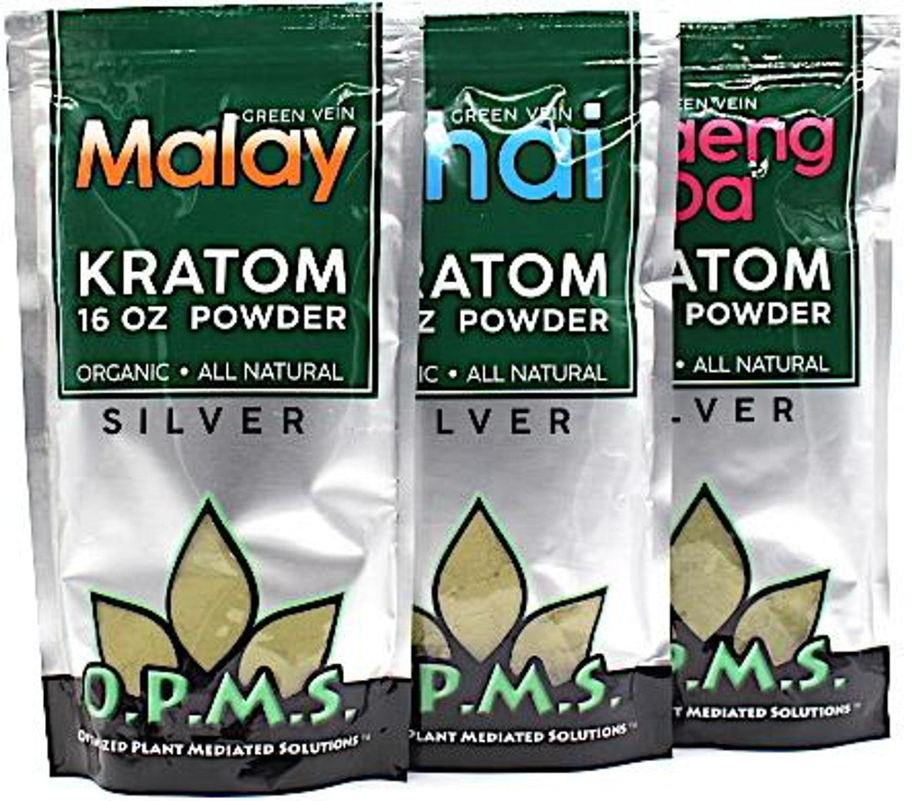 OPMS KRATOM POWDER, 16OZ