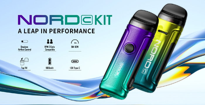 SMOK E-CIG POD KIT-SMOK - NORD C 1800MAH 4.5ML