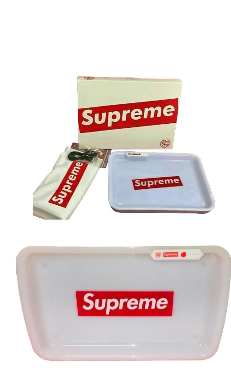 Rolling Tray-Glow Tray – LED Medium Tray, Supreme