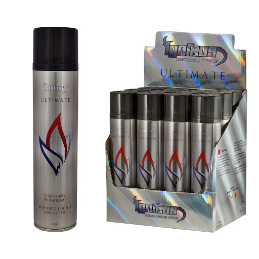 IGNITUS BUTANE-IGNITUS - ULTIMATE, 300ML (12PC/BOX)