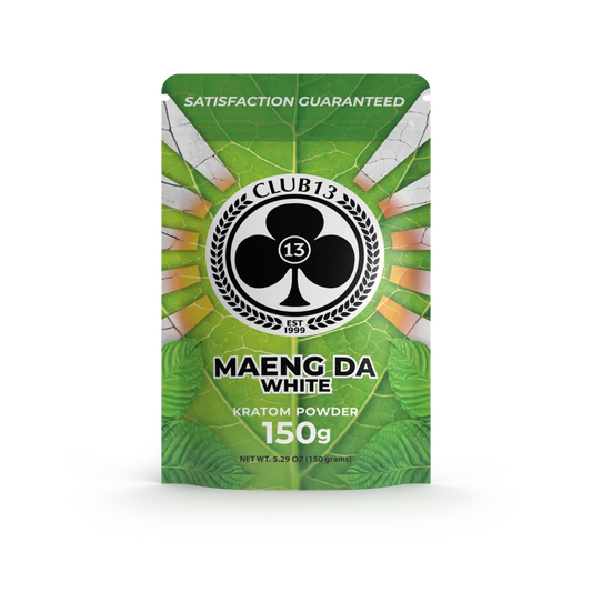 CLUB 13 KRATOM POWDER-CLUB 13 - MAENG DA WHITE